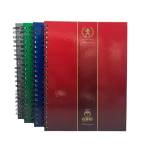 cuaderno premium business 7mm 150 hjs buho