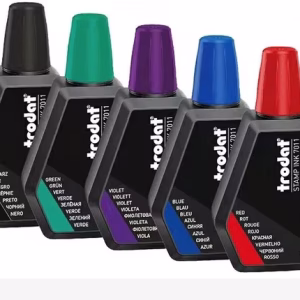 tinta trodat para sellos / timbres color verde