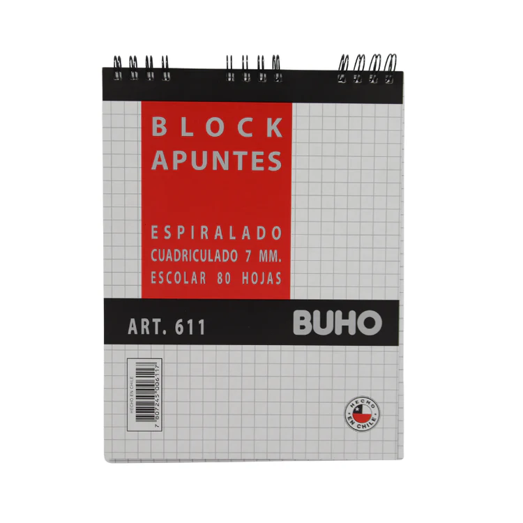 block apuntes espiralado escolar 80 hjs buho block apuntes espiralado escolar 80 hjs buho